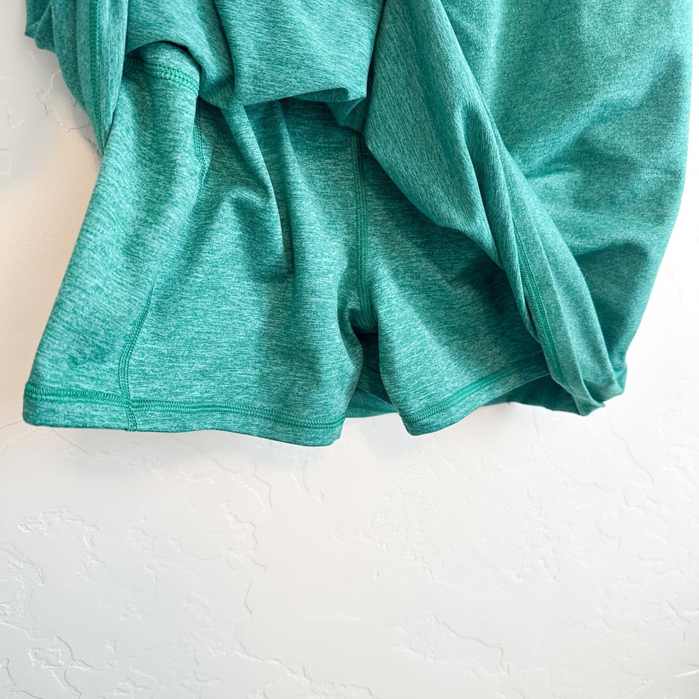 OFFLINE Aerie | Hugger Asymmetrical Athletic Dress Skort, Moulant Green | Large - Picture 5 of 7